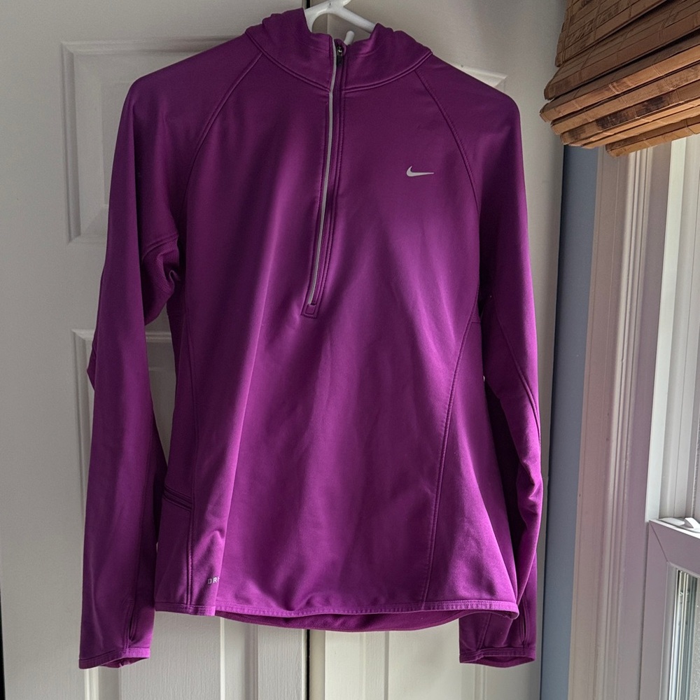 Nike Magenta Half-Zip Pullover
